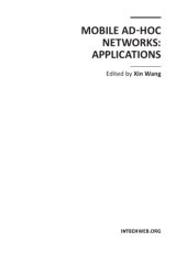 book Mobile Ad-Hoc Networks: Applications