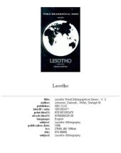 book Lesotho