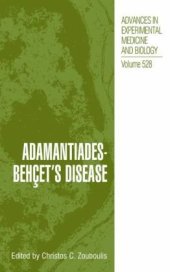 book Adamantiades-Behçet’s Disease