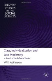 book Class, Individualization and Late Modernity: In Search of the Reflexive Worker