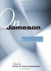 book On Jameson: from postmodernism to globalization