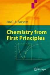 book Chemistry from First Principles