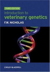 book Introduction to Veterinary Genetics, 3rd Edition