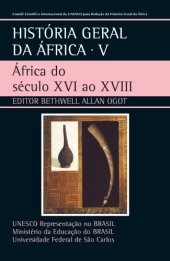 book História Geral da África - V (África do século XVI ao XVIII)