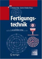 book Fertigungstechnik (VDI-Buch)