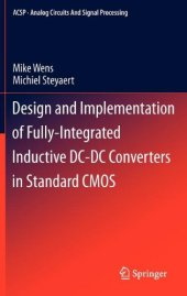 book Design and Implementation of Fully-Integrated Inductive DC-DC Converters in Standard CMOS