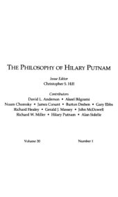 book The philosophy of Hilary Putnam (Philosophical Topics)