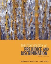 book The Psychology of Prejudice and Discrimination (Second Edition)