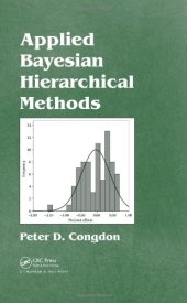 book Applied Bayesian Hierarchical Methods