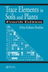 book Trace Elements in Soils and Plants, Fourth Edition