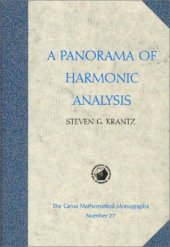 book A Panorama of Harmonic Analysis (Carus Mathematical Monographs)