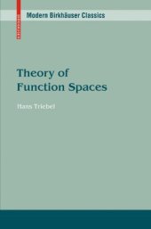 book Theory of Function Spaces