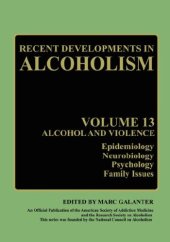 book Recent Developments in Alcoholism: Alcoholism and Women