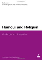 book Humour and Religion: Challenges and Ambiguities