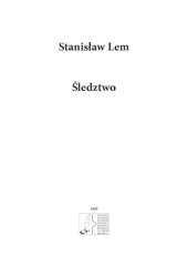 book Śledztwo