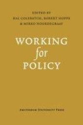 book Working for Policy