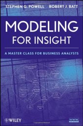 book Modeling for Insight: A Master Class for Business Analysts