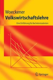 book Volkswirtschaftslehre: Eine Einführung für Bachelorstudenten