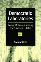 book Democratic Laboratories: Policy Diffusion among the American States