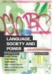 book Language, Society and Power: An Introduction, 2nd Edition