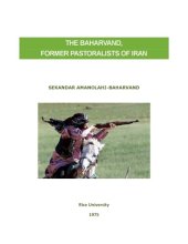 book THE BAHARVAND,  FORMER PASTORALISTS OF IRAN