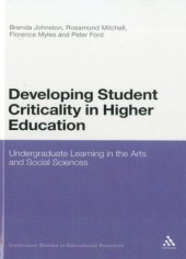 book Developing Student Criticality in Higher Education