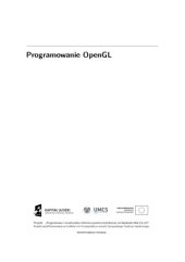 book Programowanie OpenGL