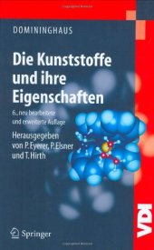 book Die Kunststoffe und ihre Eigenschaften