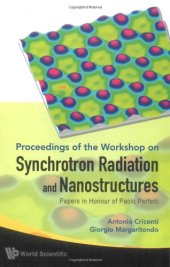 book Synchrotron Radiation and Nanostructures: Papers in Honour of Paolo Perfetti