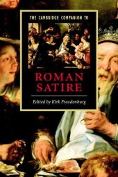 book The Cambridge Companion to Roman Satire (Cambridge Companions to Literature)