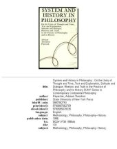 book System and History in Philosophy