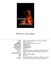 book History as Apocalypse