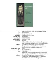 book Precolumbian Jade: New Geological and Cultural Interpretations