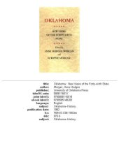 book Oklahoma: New Views of the Forty-Sixth State