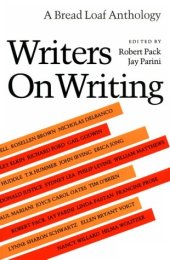 book Writers on Writing (Bread Loaf Anthology)