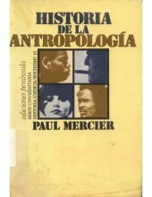 book Historia de la antropología