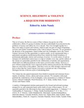 book Science, Hegemony and Violence: A Requiem for Modernity