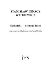 book Narkotyki, Niemyte Dusze