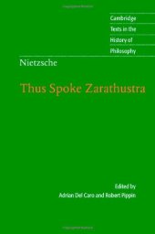 book Nietzsche: Thus Spoke Zarathustra