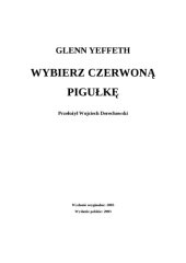 book Wybierz czerwoną pigułkę