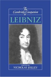 book The Cambridge Companion to Leibniz (Cambridge Companions to Philosophy)