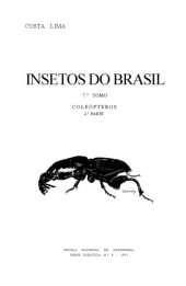 book INSETOS DO BRASIL. Tomo 7