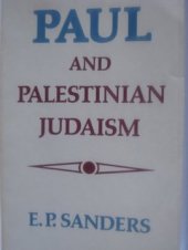 book Paul and Palestinian Judaism: A comparison of patterns of religion