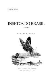 book INSETOS DO BRASIL. Tomo 5