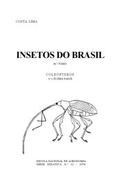 book INSETOS DO BRASIL. Tomo 10