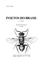 book INSETOS DO BRASIL. Tomo 12