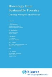 book Bioenergy from Sustainable Forestry: Guiding Principles and Practice