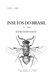 book INSETOS DO BRASIL. Tomo 11