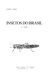 book INSETOS DO BRASIL. Tomo 1