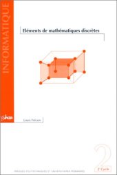 book Eléments de mathématiques discrètes